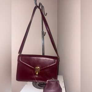 Vintage Dior Shoulder Bag with coin pouch